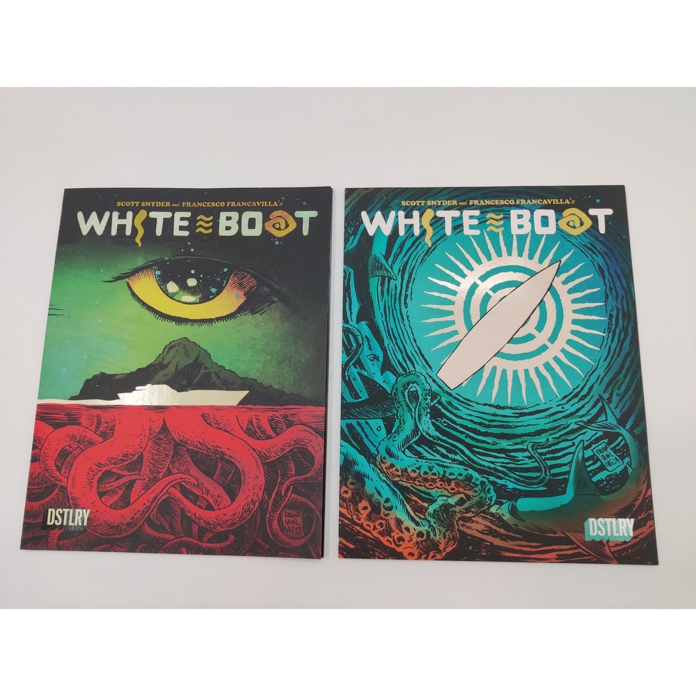 White‎ Boat 1 2 Scott Snyder Francesco Francavilla DSTLRY Comic Book Set NM